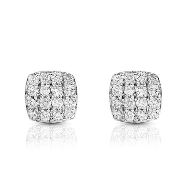 10K YELLOW GOLD DIAMOND STUD EARRINGS 0.50 CTW